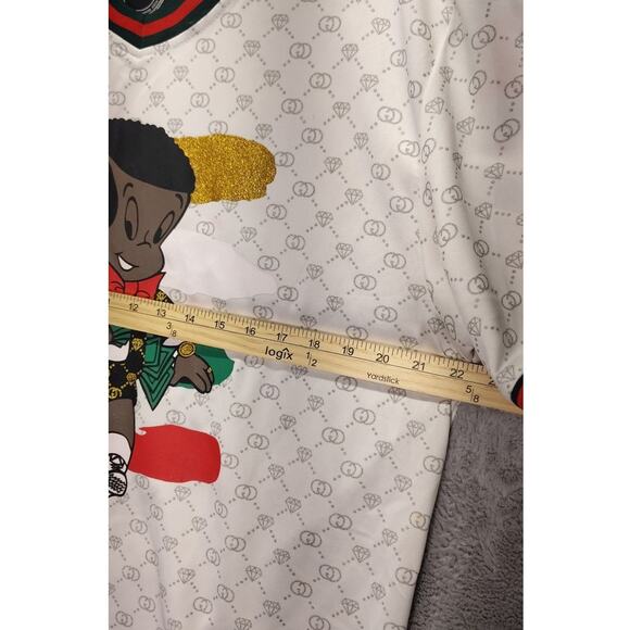 Bleecker And Mercer "Black Richie Rich" Mens Size large Designer T Shirt - Picture 5 of 7